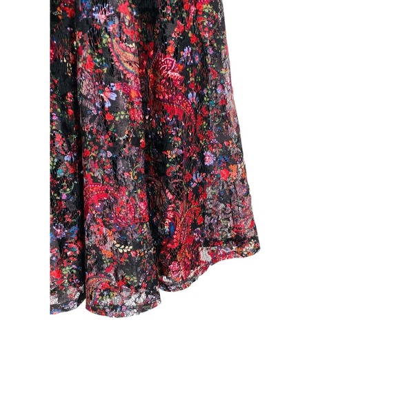 NEW Dress Barn Multicolored Lace Overlay Sleeveless Dress Woman Size 16‎ NWT - Picture 5 of 10